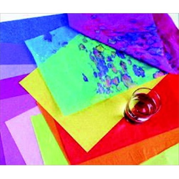 Spectra Spectra 006204 Deluxe Bleeding Recyclable Art Tissue Paper; Purple - 24 Sheets 6204